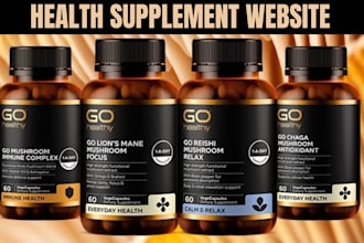 design health supplement shopify store supplement shopify store