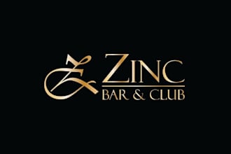 design emblem fresh upmarket bar club logo