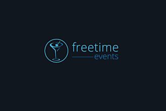 design mobile cocktail bar company logo