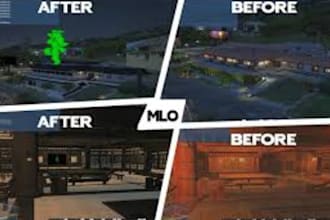 create custom rust map, fivem mlo, and racing track for you
