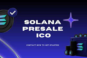 create solana presale ico crypto website