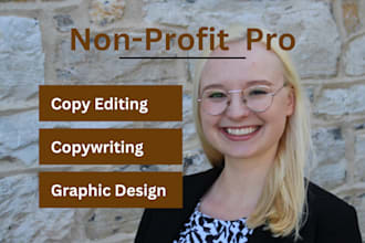 copy edit nonprofit communication