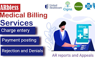 do medical billing, claim creation, payment posting and denials management