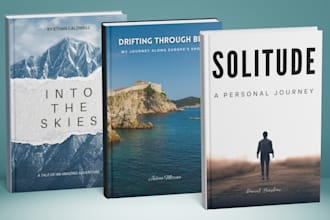 design a professional amazon KDP book cover for ebook, paperback and hardcover