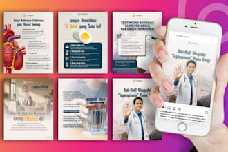 do social media ads design, instagram post, facebook post, carousel post design