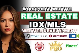 luxury real estate website, idx real estate website, idx mls wordpress website