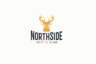 create awesome home bar logo design