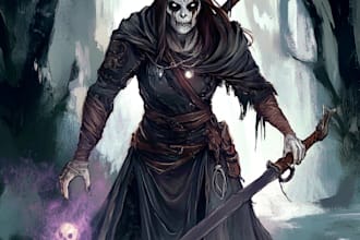 make  a dnd  horror character for you
