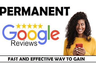 do 10 permanent 5 star google reviews lifetime guaranteed