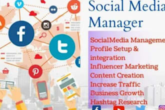 be your social media manager