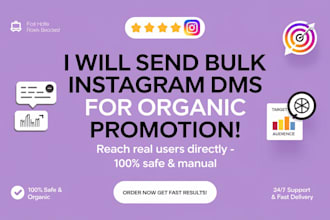 send bulk instagram dms for organic growth and engagement