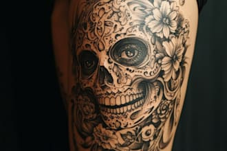make  premium custom tattoo design
