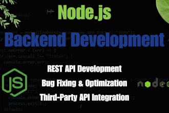 build a fast and scalable nodejs backend with clean code