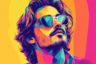 create your photo into awesome wpap pop art