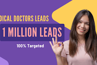 b2b email list of doctors in the USA
