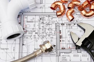 commercial and residential mep plans plumbing hvac electrical drawings revit mep