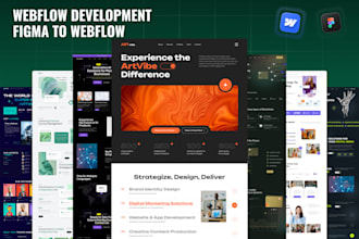 develop custom webflow websites or convert figma to webflow