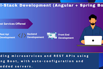 java web development, spring boot, microservices, and apis