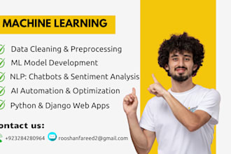 develop ai, machine learning, and nlp solutions using python