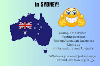 anything for you in sydney australia