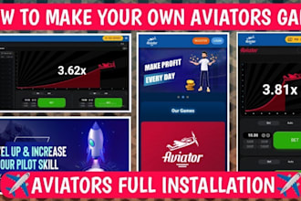 fully customizable aviator game source code
