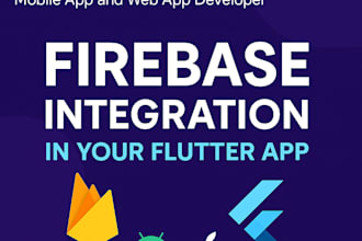 integrate firebase features in your flutter app