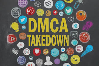 remove copyright defaming content from insta, fb,yt, onlyfans, google under dmca