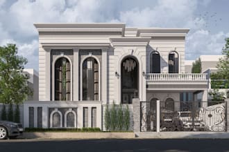 do exterior design, 3d rendering and architecture design