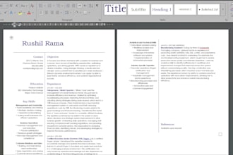 write tailor your CV resume, cover letter according to jd and optimize linkedin