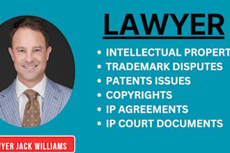 be intellectual property, trademark, patent and copyright infringement lawyer