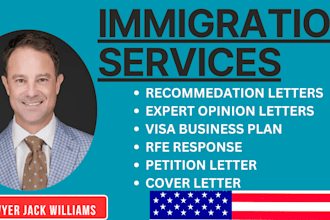 write recommendation letter for eb2 niw eb1 o1 US immigration