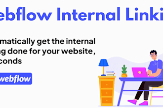 build internal linking to your webflow website