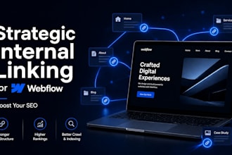 build contextual internal linking to your webflow website