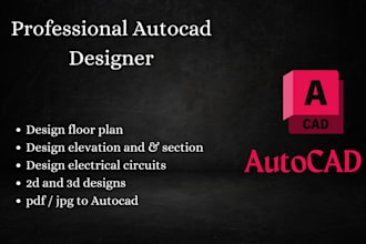 do architectural and circuit designing in autocad
