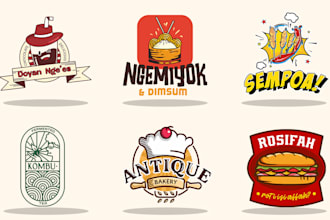 make appealing fnb, cafe, bakery logo free brand launching video