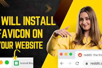 design best favicon of your logo for website or app
