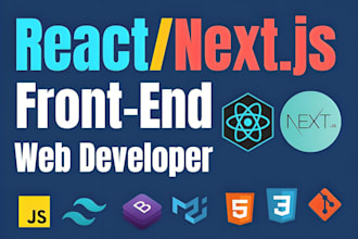 specialize in building fast responsive web apps using react js and next js