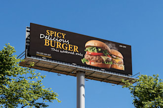 design creative billboard ads