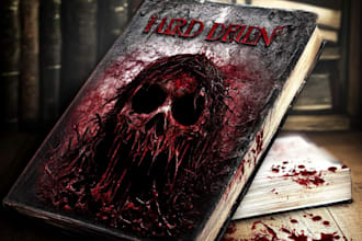 design fantasy book cover, fiction, sci fi, horror, kindl