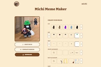 create you a meme maker website
