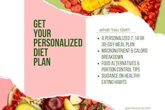make personalized diet plan