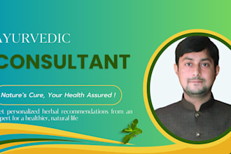 be your herbal medicine and ayurveda wellness consultant