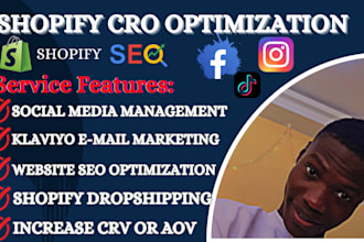 do shopify cro audit ecommerce marketing shopify conversion rate website manager