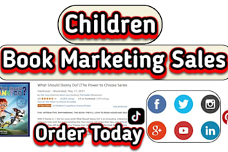 provide professional  children book marketing and promotion