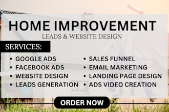 home improvement leads home renovation leads home repair leads generation
