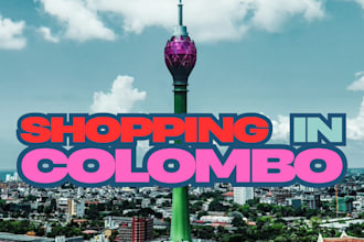 be your personal shopper in colombo and will ship anywhere
