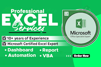 do data cleaning, data analysis, and data visualization in excel