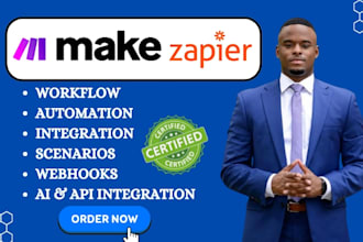 automate google sheets, facebook ads, airtable, excel, apis with zapier make com