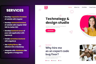 be your angular website developer for scalable web applications