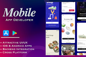 do IOS and android mobile app development using flutterflow